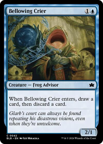 Bellowing Crier (Bloomburrow) Light Play