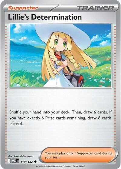 Lillie's Determination - 119 (ME01: Mega Evolution) Light Play