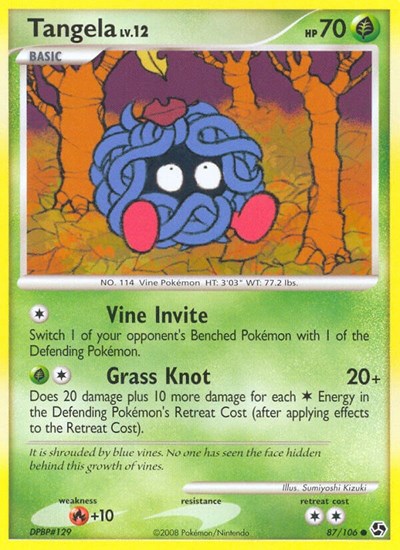 Tangela (Great Encounters) Medium Play