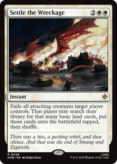 Settle the Wreckage (The Hobbit) Light Play