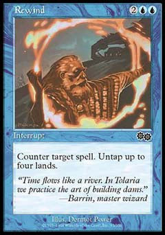 Rewind (Urza's Saga) Heavy Play