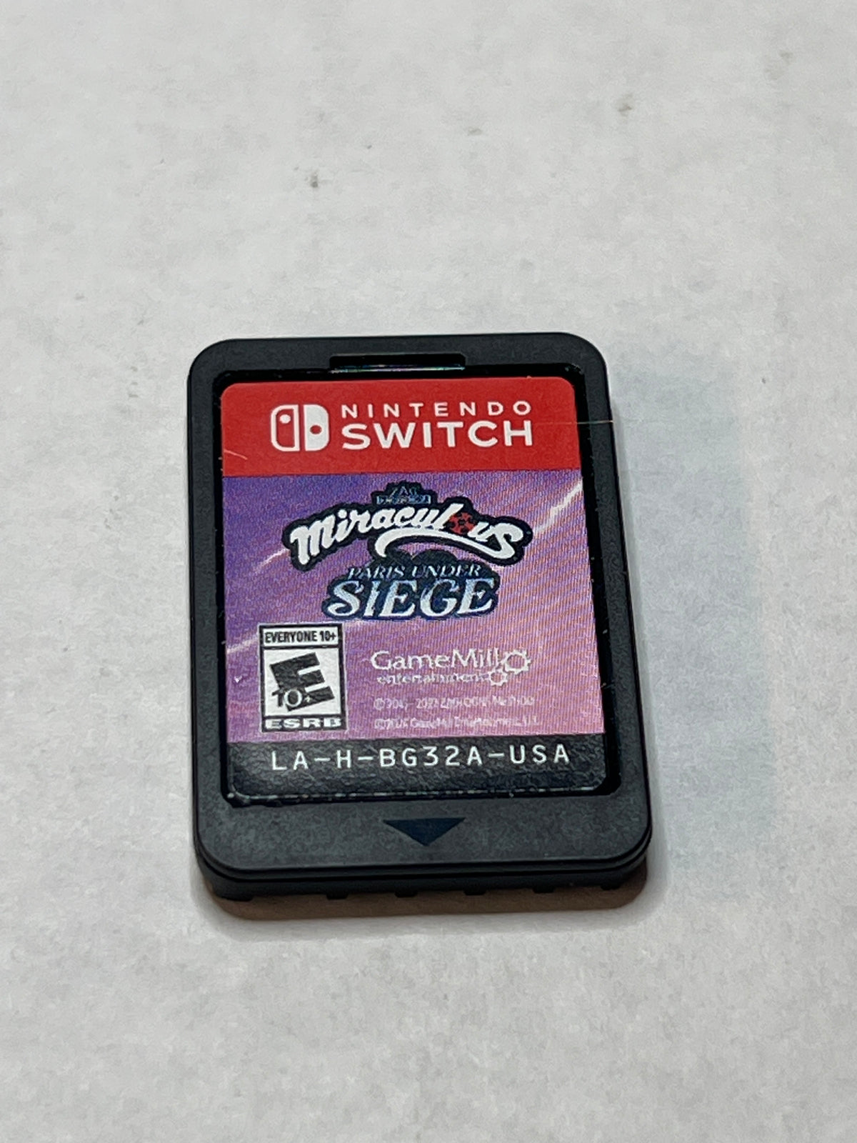 ZAG Heroes: Miraculous Paris Under Siege (nintendo Switch)(cart only)