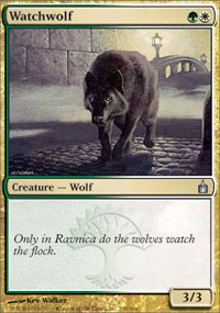 Watchwolf (Ravnica) Light Play