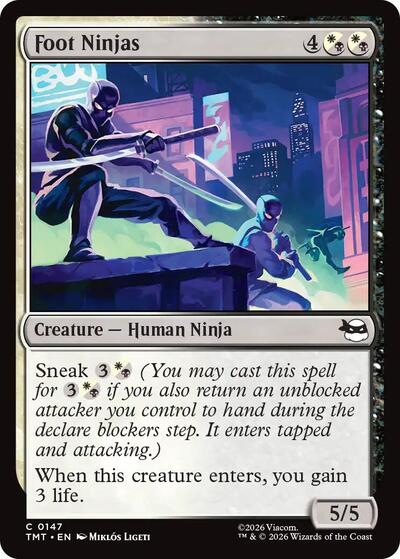Foot Ninjas (Teenage Mutant Ninja Turtles) Light Play