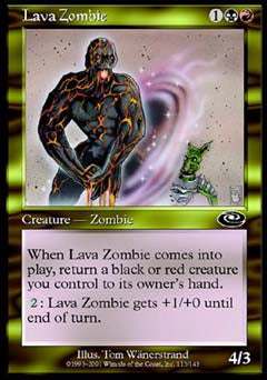 Lava Zombie (Planeshift) Light Play