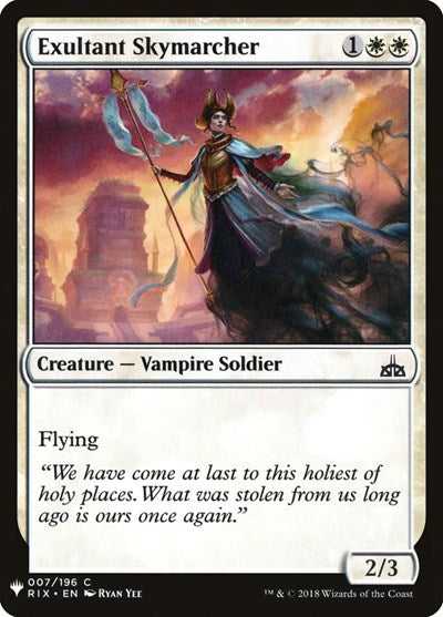 Exultant Skymarcher (Mystery Booster) Light Play