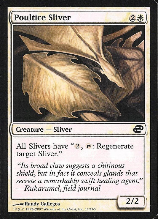 Poultice Sliver (Planar Chaos) Light Play