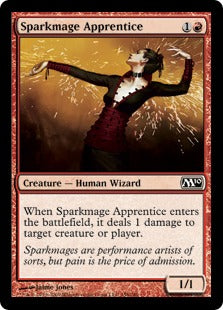 Sparkmage Apprentice (Magic 2010 Core Set) Light Play