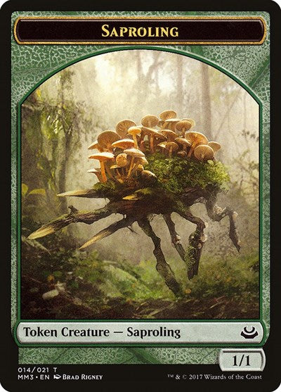 Saproling Token (Modern Masters 2017) Light Play