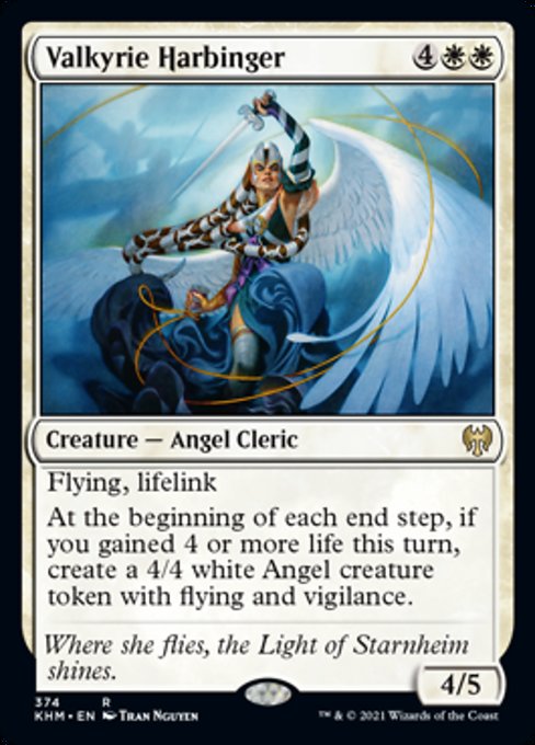 Valkyrie Harbinger (Kaldheim) Light Play