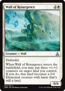 Wall of Resurgence (Oath of the Gatewatch) Light Play