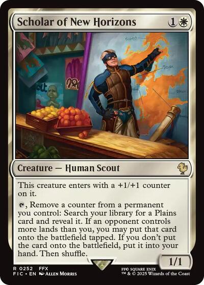 Scholar of New Horizons (Commander: FINAL FANTASY) Light Play