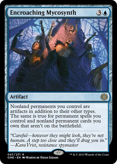 Encroaching Mycosynth (Phyrexia: All Will Be One) Light Play