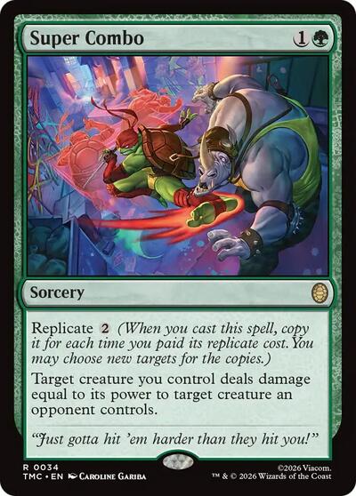 Super Combo (Commander: Teenage Mutant Ninja Turtles) Light Play