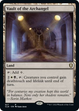 Vault of the Archangel (Commander Legends: Battle for Baldur's Gate) Light Play