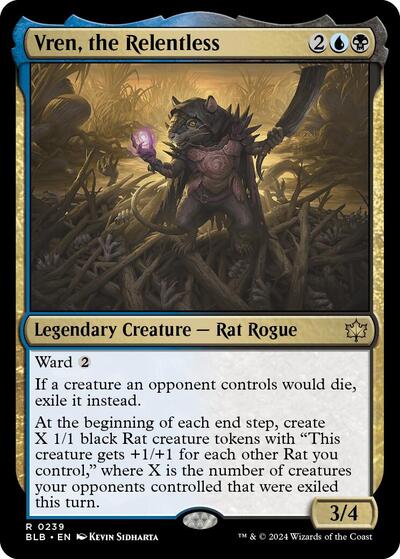 Vren, the Relentless (Bloomburrow) Light Play