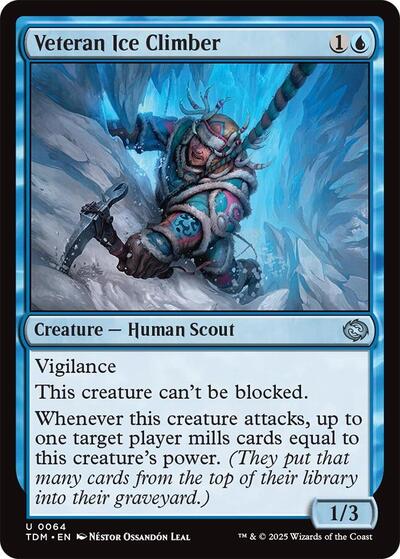 Veteran Ice Climber (Tarkir: Dragonstorm) Light Play