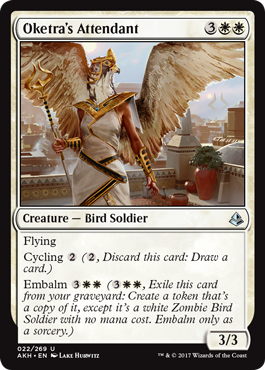 Oketra's Attendant (Amonkhet) Light Play