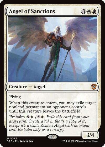 Angel of Sanctions (Commander: Aetherdrift) Light Play