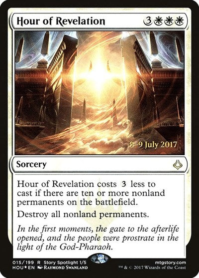 Hour of Revelation (Promos: Prerelease Cards) Near Mint Foil