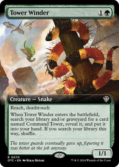 Tower Winder (Extended Art) (Commander: Outlaws of Thunder Junction) Light Play