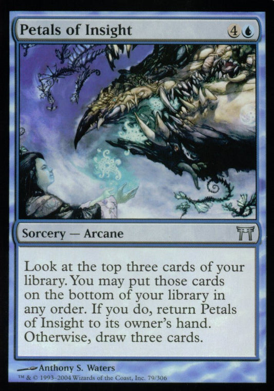 Petals of Insight (Champions of Kamigawa) Light Play