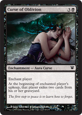 Curse of Oblivion (Innistrad) Light Play