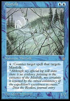 Mistfolk (Ice Age) Light Play