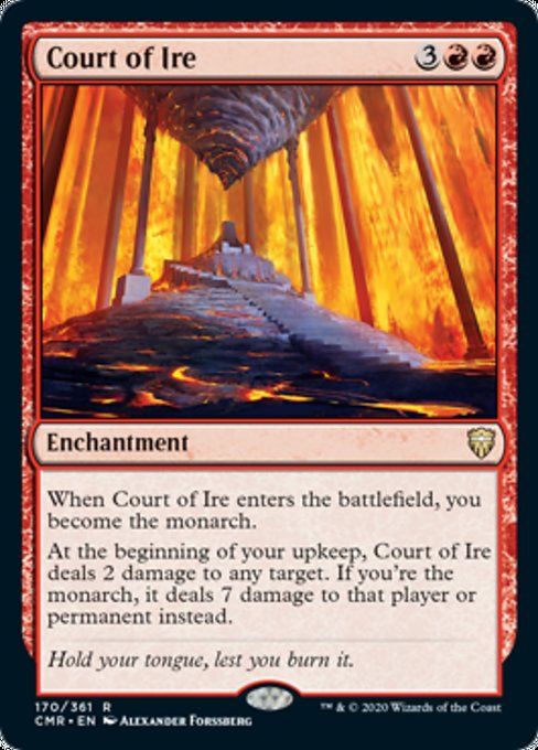 Court of Ire (Commander Legends) Light Play