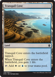 Tranquil Cove (Khans of Tarkir) Light Play