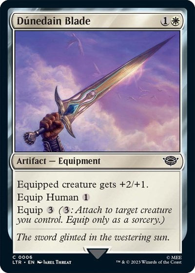Dunedain Blade (Universes Beyond: The Lord of the Rings: Tales of Middle-earth) Light Play