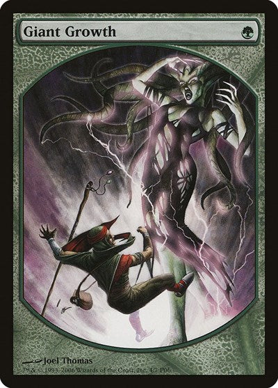 Giant Growth (Promos: Magic Player Rewards) Light Play