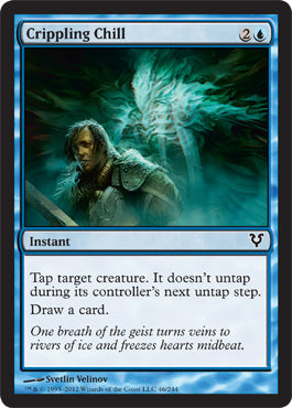 Crippling Chill (Avacyn Restored) Light Play Foil