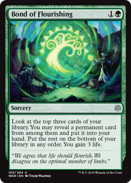Bond of Flourishing (War of the Spark) Light Play