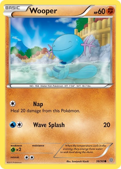 Wooper (XY - Ancient Origins) Light Play