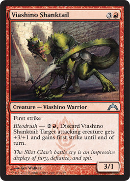 Viashino Shanktail (Gatecrash) Light Play