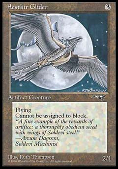Aesthir Glider (Moon) (Alliances) Medium Play