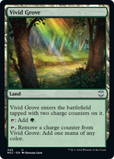 Vivid Grove (Commander: Streets of New Capenna) Medium Play
