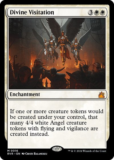 Divine Visitation (Ravnica Remastered) Light Play