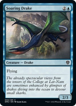 Soaring Drake (Dominaria United) Light Play