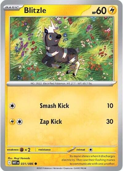 Blitzle (SV: White Flare) Light Play