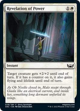 Revelation of Power (Streets of New Capenna) Light Play Foil
