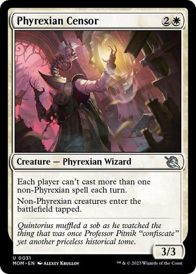 Phyrexian Censor (March of the Machine) Light Play