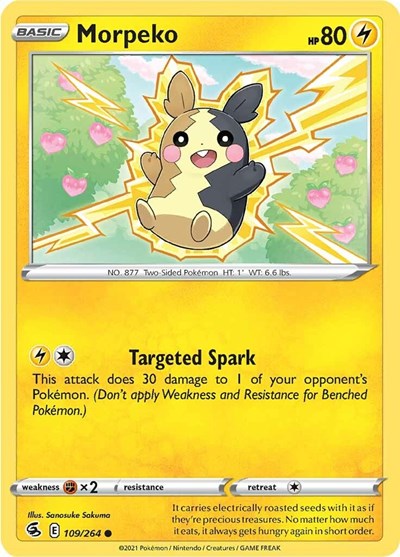 Morpeko (109) (SWSH08: Fusion Strike) Light Play
