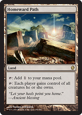 Homeward Path (Commander 2013 Edition) Light Play