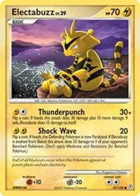 Electabuzz (Diamond and Pearl) Medium Play