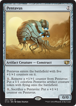 Pentavus (Commander 2014 Edition) Light Play