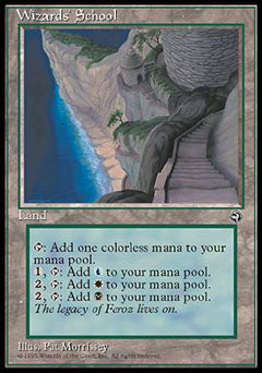 Wizards' School (Homelands) Heavy Play