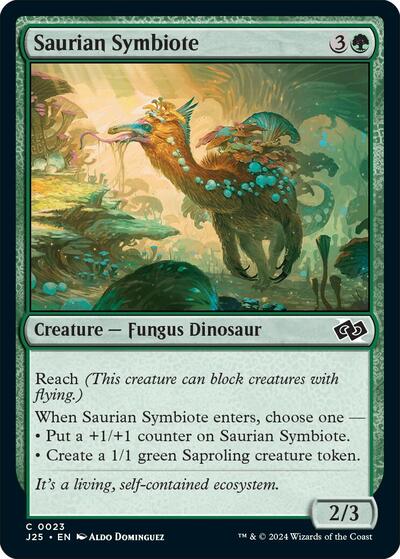 Saurian Symbiote (Foundations Jumpstart) Light Play