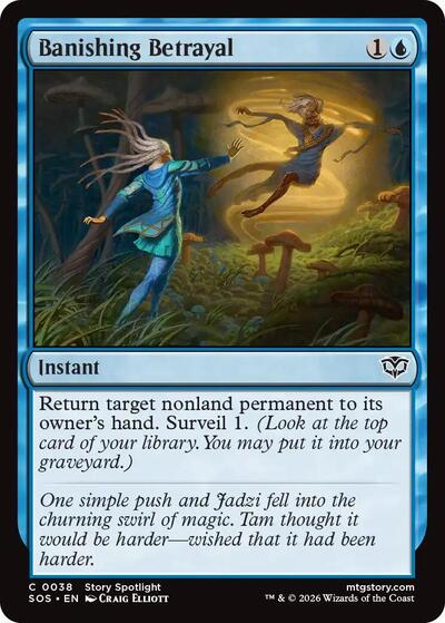 Banishing Betrayal (Secrets of Strixhaven) Light Play
